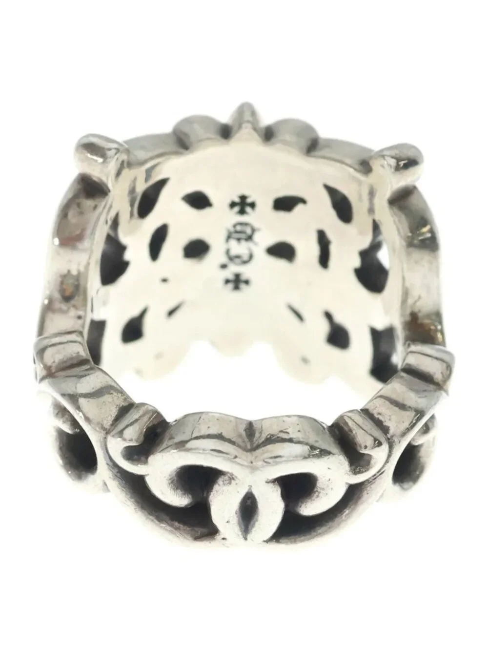 Chrome Hearts Rng Wrap Butterfly Ring Silver